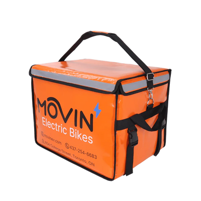 Insulated Food Delivery Bag — 40L Thermal, eBike Rack Mount