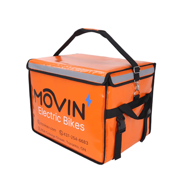 Insulated Food Delivery Bag — 40L Thermal, eBike Rack Mount