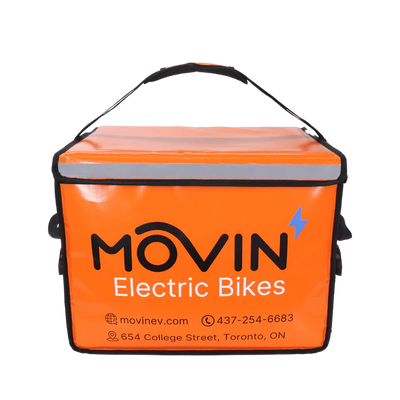 Insulated Food Delivery Bag — 40L Thermal, eBike Rack Mount