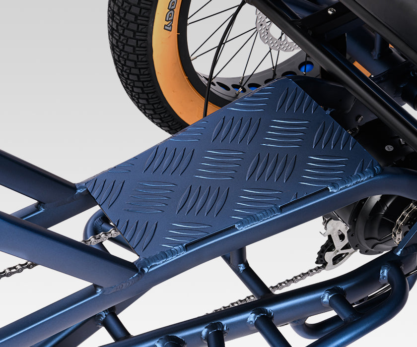 Close-up of the Greattan L passenger footrest board (image: Addmotor)