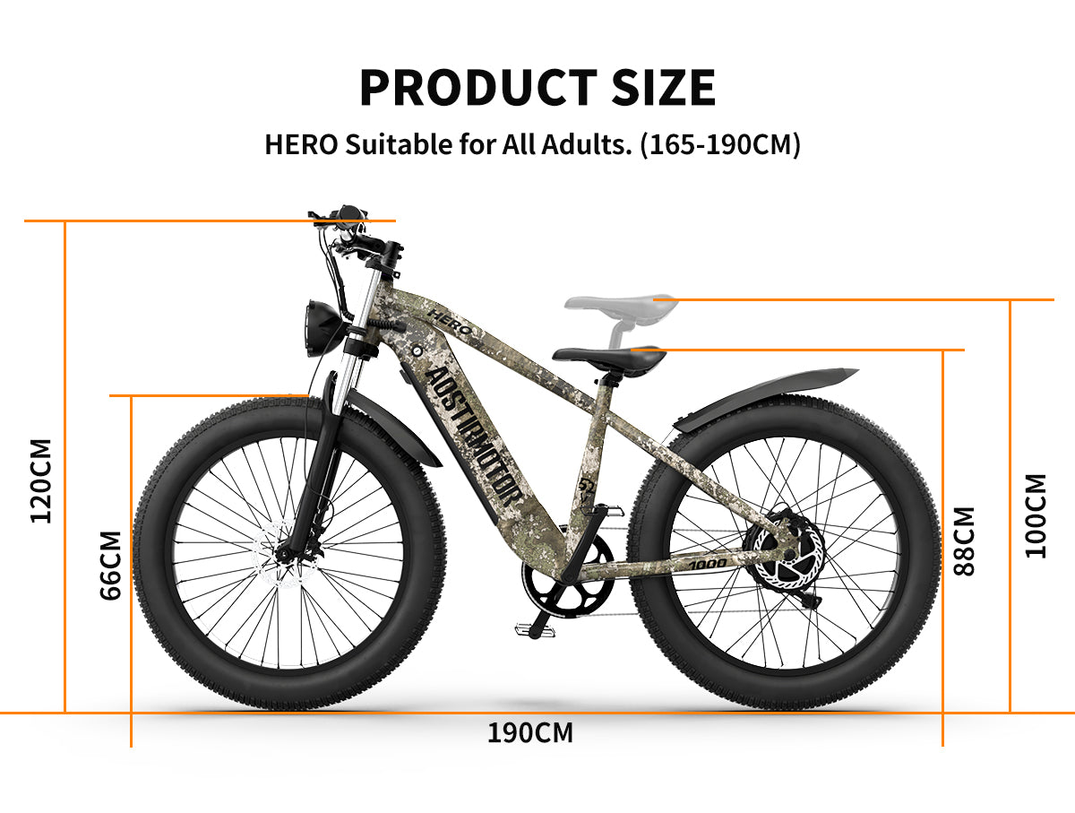 Aostirmotor Hero 1000W Ebike