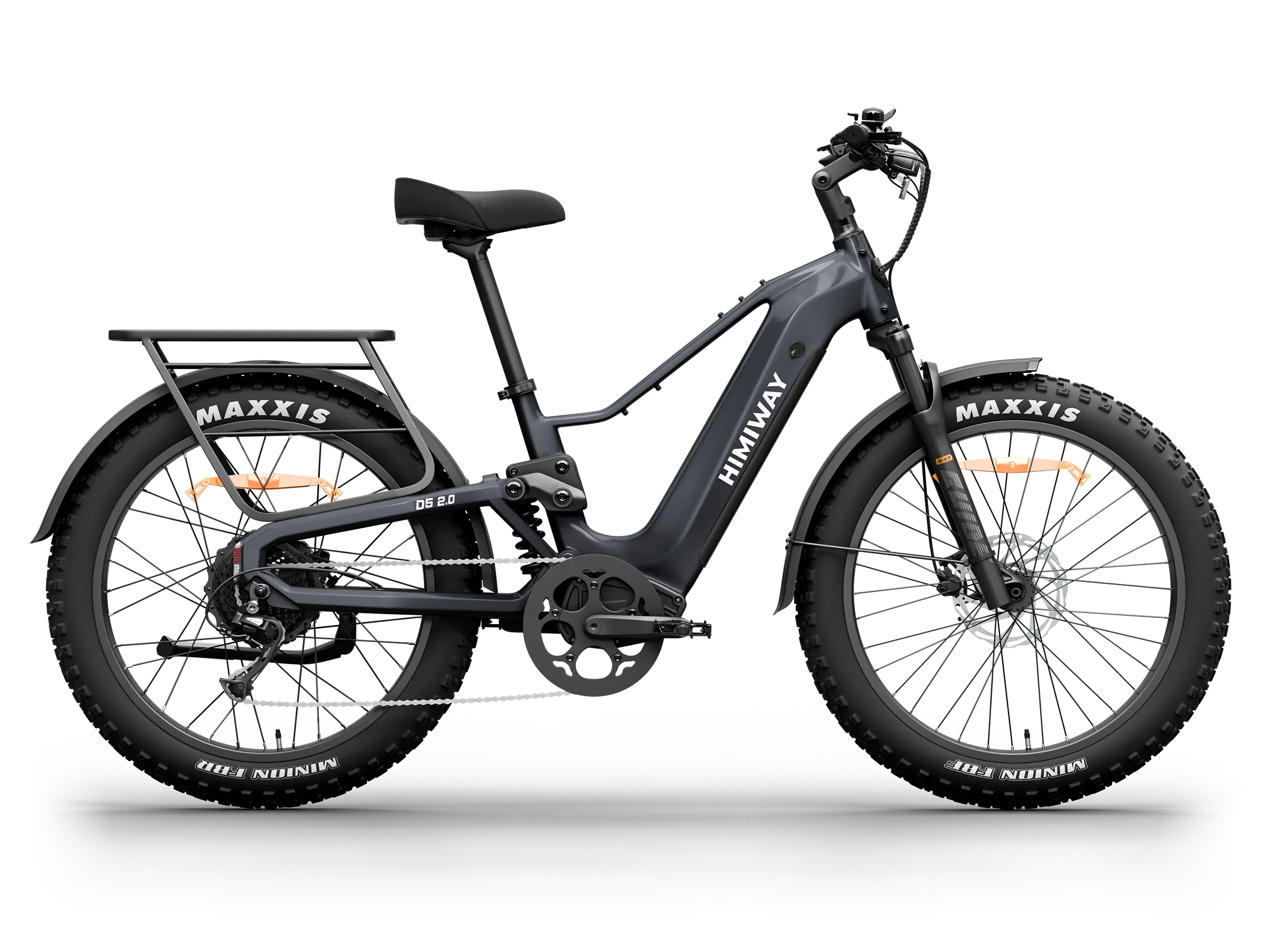 Himiway D5 2.0 Full Suspension Fat Tire eBike (26")