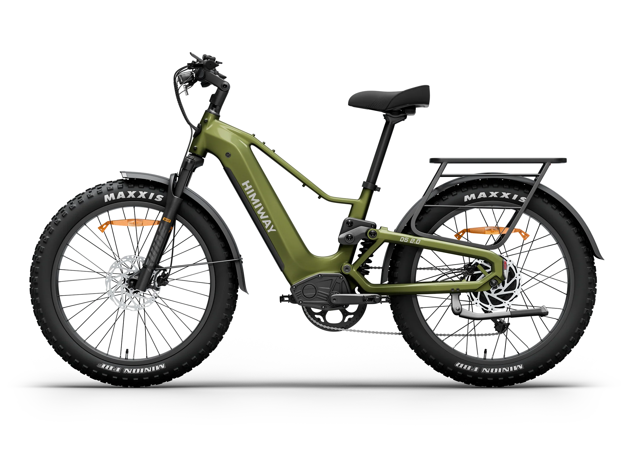 Himiway D5 2.0 Full Suspension Fat Tire eBike (26")