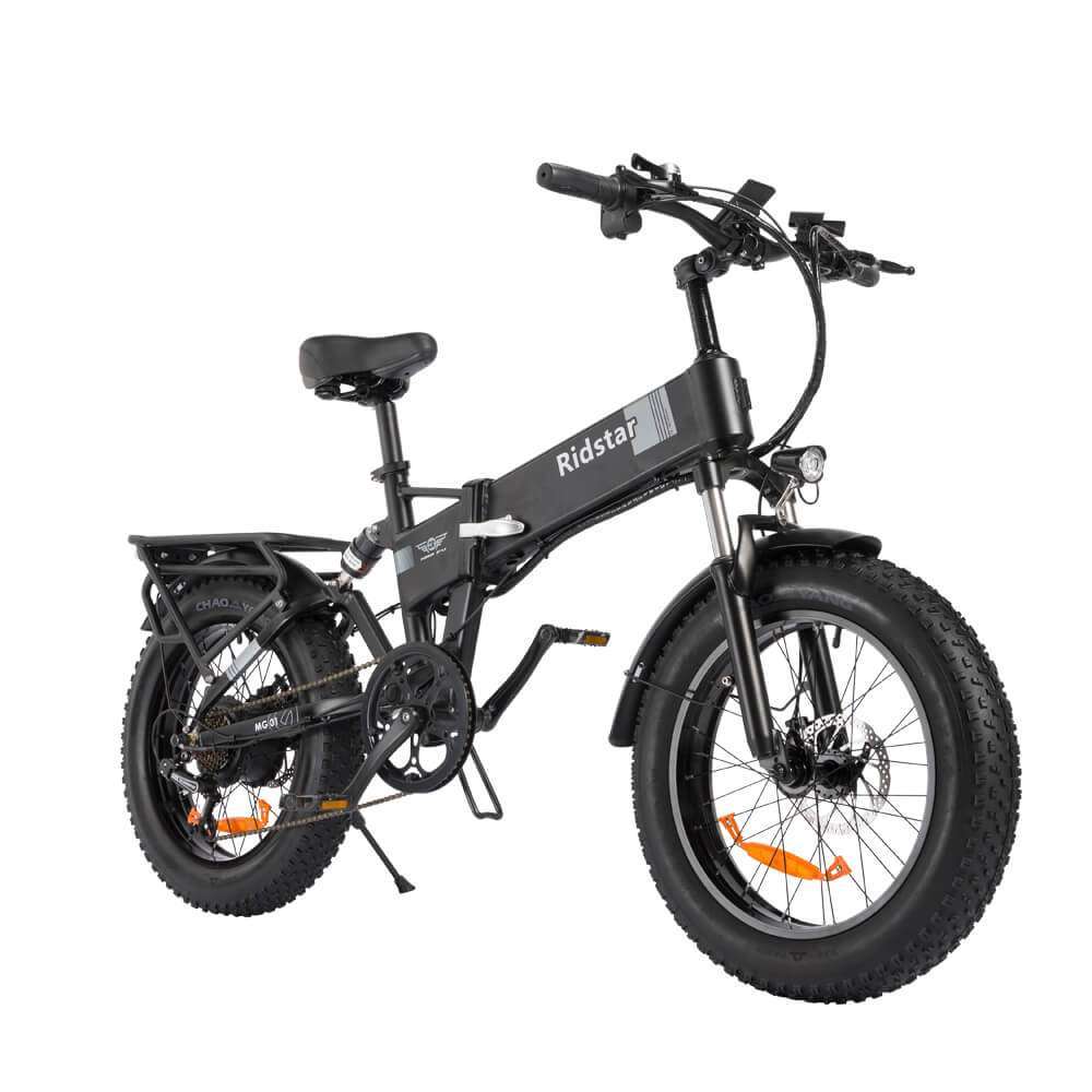 Ridstar H20 1000W Fat Tire Folding Ebike