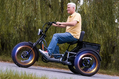 Meet One Tour Dual-Motor Dual-Battery Electric Trike (AWD)
