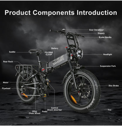 Samebike RS-A02 1200W Ebike