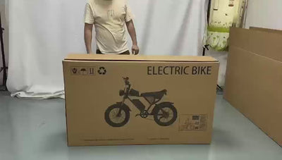 Ridstar Q20 — 1500W Fat Tire Retro eBike (48V 20Ah, Full Suspension)