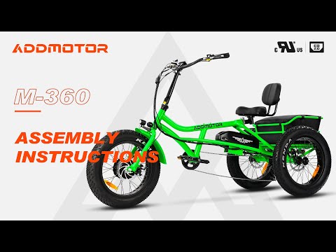 Addmotor Arisetan II M-360 Semi Recumbent Electric Trike