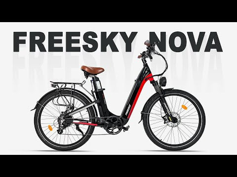FREESKY NOVA B-360 Dual-Battery Step-Thru E-Bike (48V 30Ah, Long