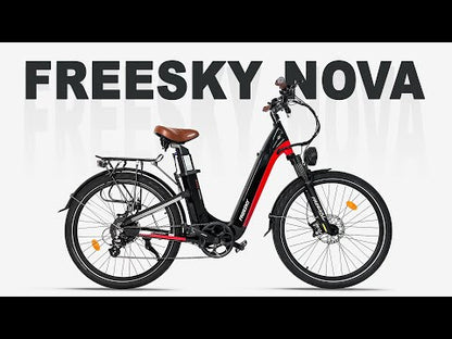 Freesky NOVA B-360 Dual-Battery Step-Thru Electric Bike