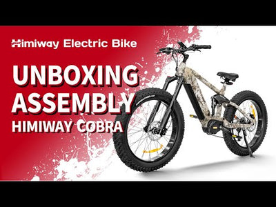 Himiway Cobra D7 Full Suspension Fat-Tire Electric Bike