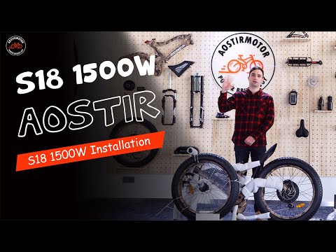 Aostirmotor S18-1500W Fat Tire Mountain Ebike