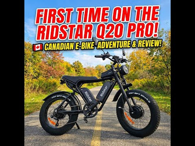 Ridstar Q20 Pro Dual Motor 2000W Retro Ebike