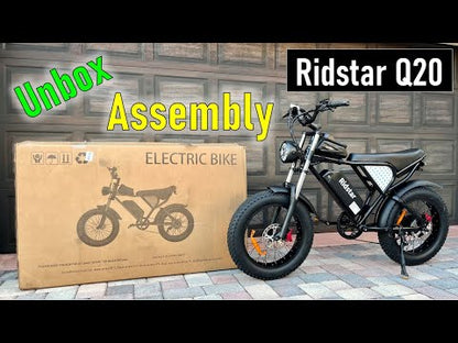 Ridstar Q20 Lite 1000W Retro Ebike