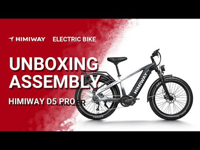 Himiway D5 Pro ST (Zebra Pro ST) — 500W Torque-Sensing Mid-Drive Fat Tire eBike