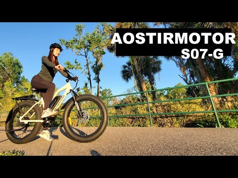 Aostirmotor S07-G Fat Tire Step Thru Mountain Ebike