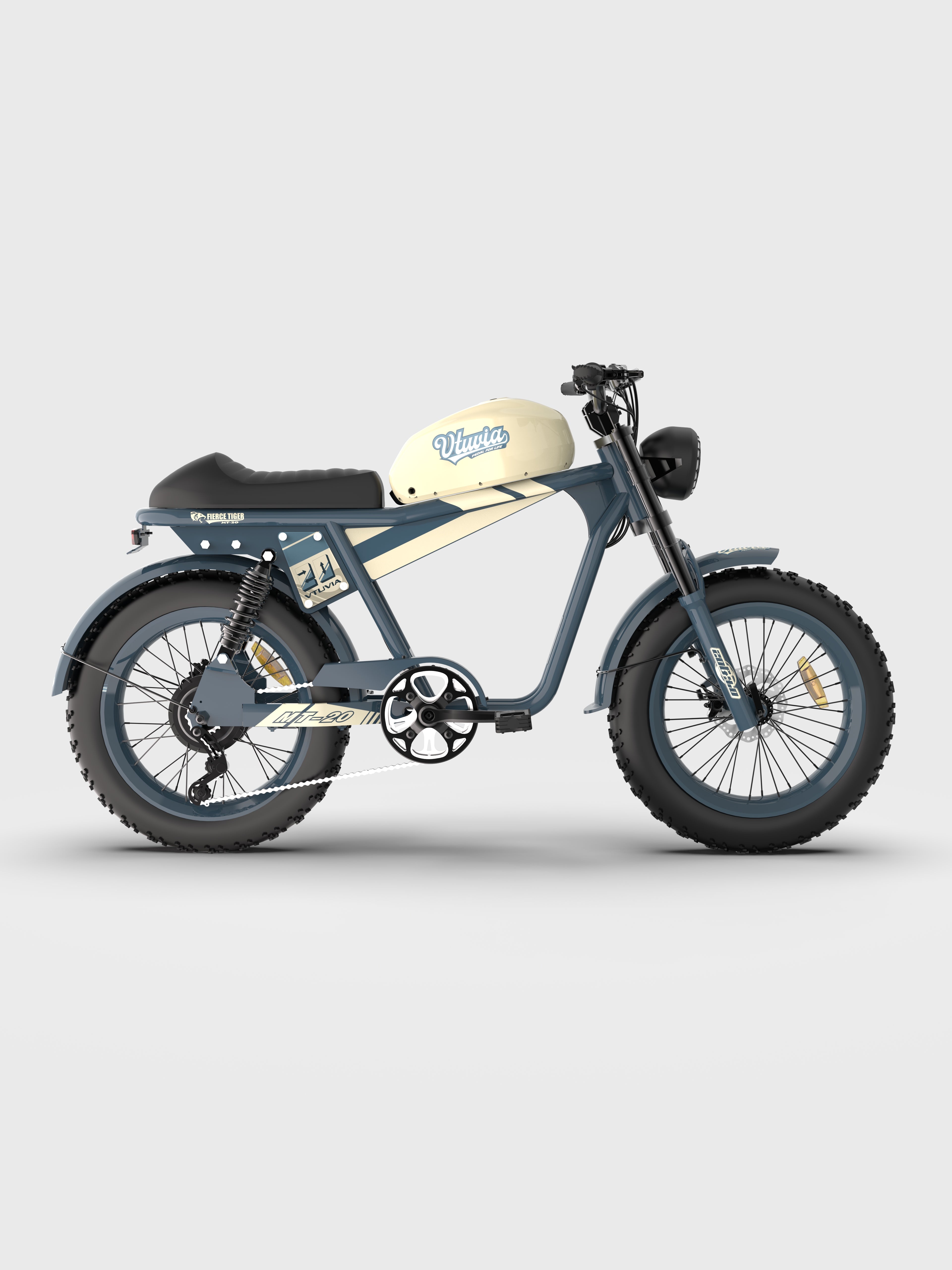 Vtuvia Tiger 750W Retro Ebike