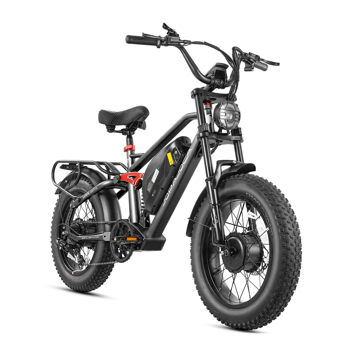 Eahora Terra II 2026 in Black, front three-quarter view — Eahora’s own photo