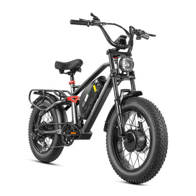 Eahora Terra II 2026 in Black, front three-quarter view — Eahora’s own photo
