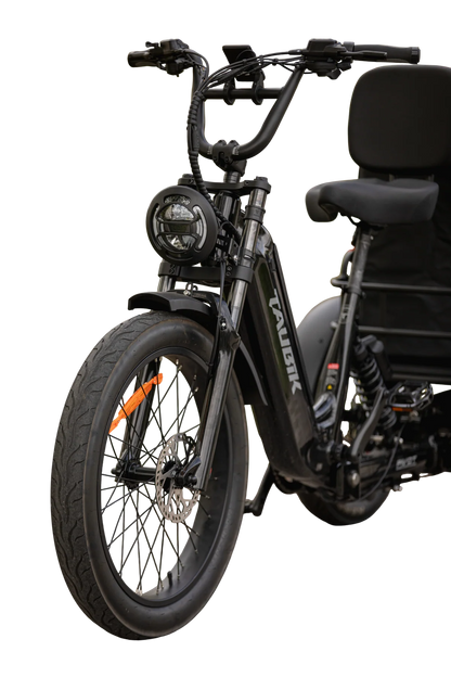 TAUBIK Pivot Electric Trike (48V 20Ah Samsung, Torque Sensor)