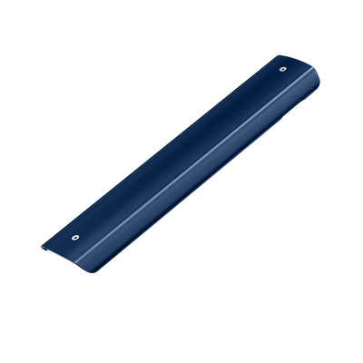 Velotric Summit 2 battery cover in Ocean Blue — a long colour-matched downtube cover panel