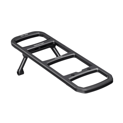 Velotric Summit 2 Modular Rear Rack platform in black, moulded MIK HD and Max Load 66lbs markings visible