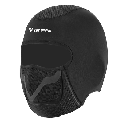West Biking summer balaclava, short style without glasses holes, stopping below the chin — Zeus eBikes Canada